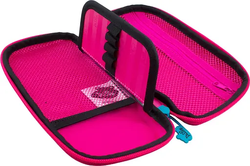 Пенал шкільний для дівчинки чорний із Собачкою твердий De Lune D-850 - фото 3