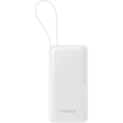 Зовнішній акумулятор Baseus EnerFill FC51 Bipow2 Pro 20000mAh 22.5W White (E0027700) [152255] - фото 3