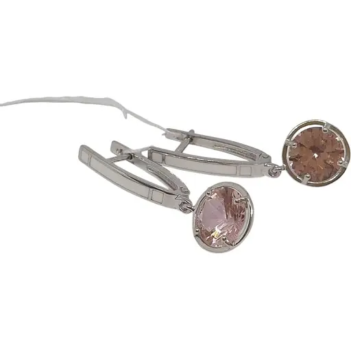 Срібні сережки Tango з нанокристалами. 430886А