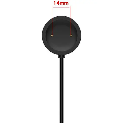 Зарядное устройство DK для Xiaomi Mibro X1 кабель (1м) USB (015696) (black) - фото 3