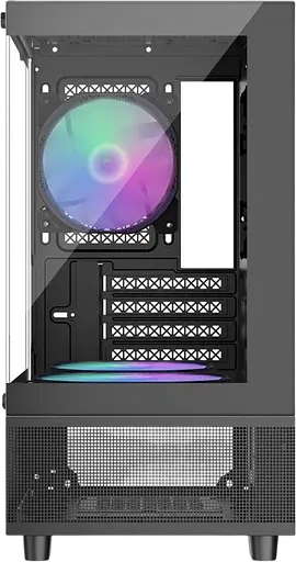 Корпус 1stPlayer Mi2-A-BK-2F7R-1F7 ARGB Black - фото 2