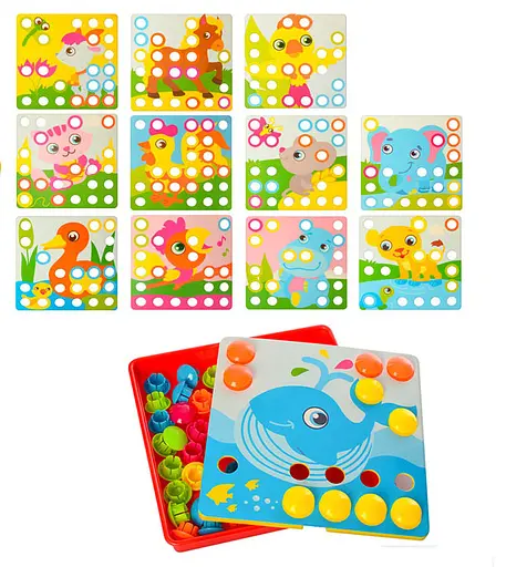 Детская развивающая мозаика SK 0003, 35 фишек 0003A