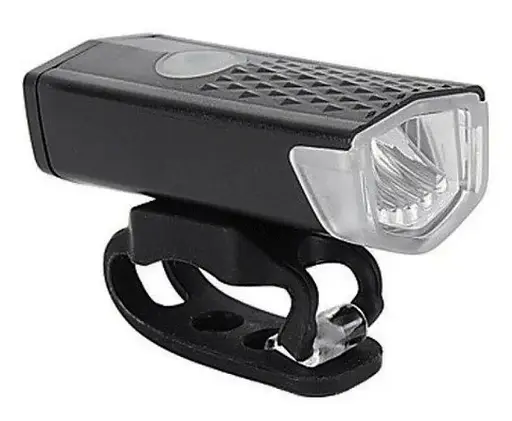 Вело фара Raypal RPL-2255 велосипедный аккумуляторный водонепроницаемый фонарь USB 300 Lumens 800 mAh - фото 2