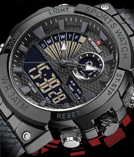 Годинник Naviforce Set Box подарочный набор, 2 ремешка - фото 14