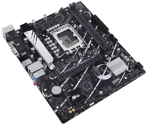 Материнская плата ASUS PRIME B760M-K D4 (PRIME B760M-K D4) (Socket 1700, Intel B760, Micro-ATX) - фото 3
