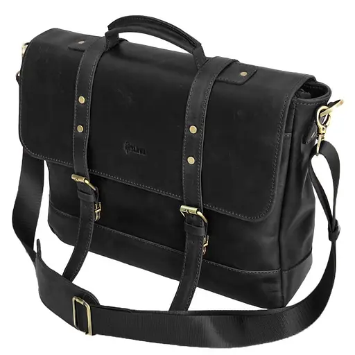 Портфель чоловічий шкіряний TARWA 38х31х9 см sum0028402 - фото 1