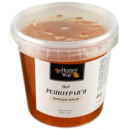 Мед різнотрав'я Honey Way 1.3 кг