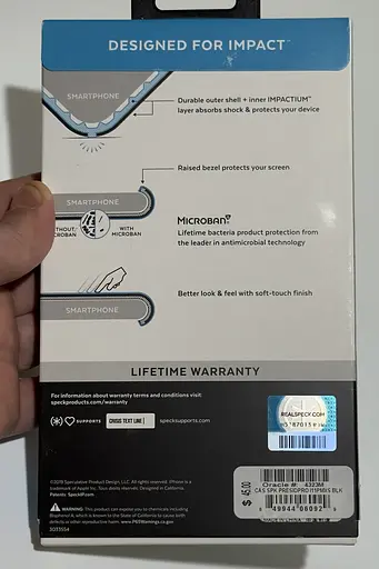 Протиударний чохол Speck Presidio Pro для iPhone 11 Pro Max (6.5") Black 136504-9116 - фото 3