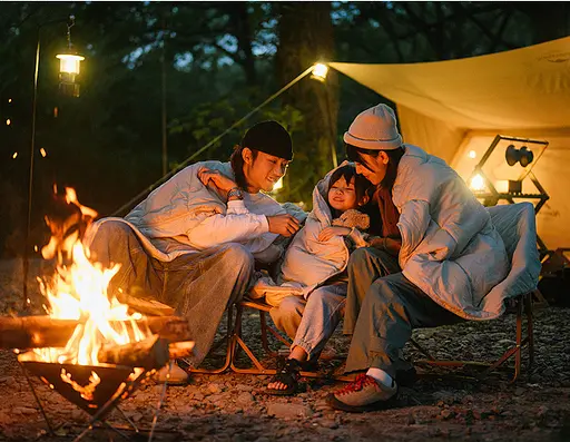 Двухместный спальный мешок Naturehike CNH22SD003 (210 х 145см) Бежевый - фото 3