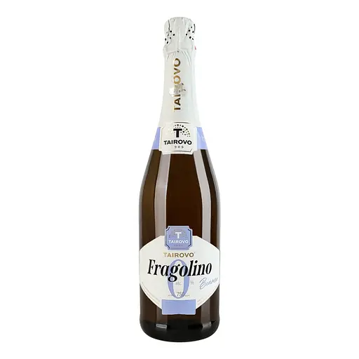 Напій безалкогольний Tairovo Бьянко Фраголіно сильногазований на ароматизаторах 0% 0.75 л - фото 1