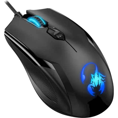 Миша Genius Ammox X1-600 Blue Black (31040006400)