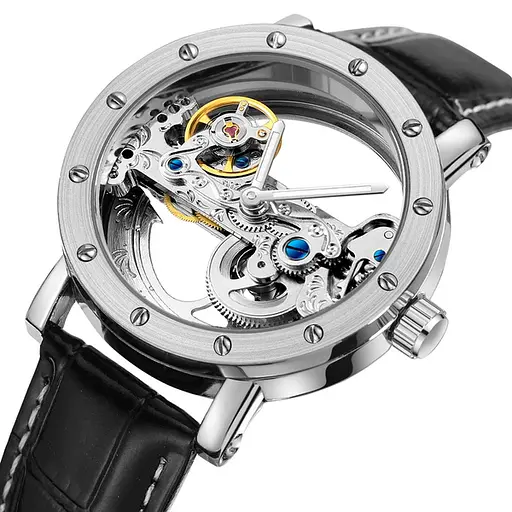 Наручные часы мужские Forsining Air Silver Серебристые (516) - фото 2
