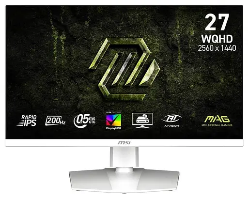 Монитор MSI 27" MAG 274QRFW E20 QHD IPS 200Hz (MAG 274QRFW E20) - фото 1