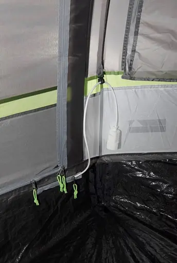 Намет чотиримісний High Peak Meran 4.0 Light Grey/Dark Grey/Green (11806) 928663 - фото 4