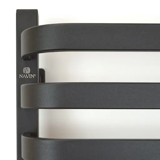 Рушникосушка електрична Navin Stugna 480х1000 Sensor права чорний муар - фото 5