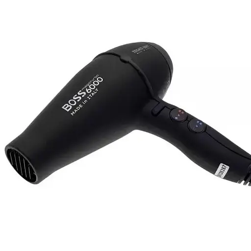 Фен стайлер Tecnodry Boss 6000 2500W концентратор 2 швидкості 4 температурні режиму Чорний 2500Вт - фото 3