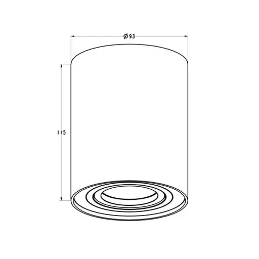 Світильник точковий Zuma Line 20038-WH RONDOO SL 1 - фото 2