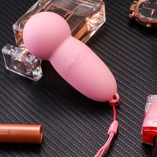 Вібратор для стимуляції клітора 9,5 см. Рожевий K0101-3. - фото 2