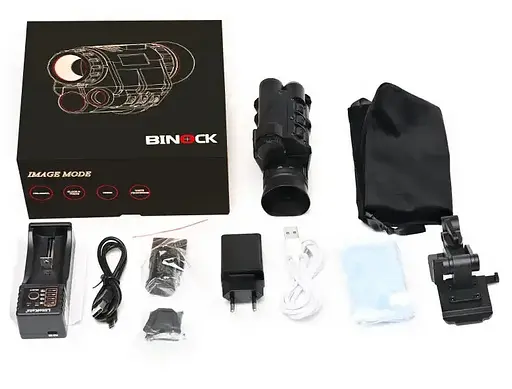 Прибор монокуляр ночного видения NVG30 Wi-Fi 940nm + крепление на шлем + аккумулятор - фото 8