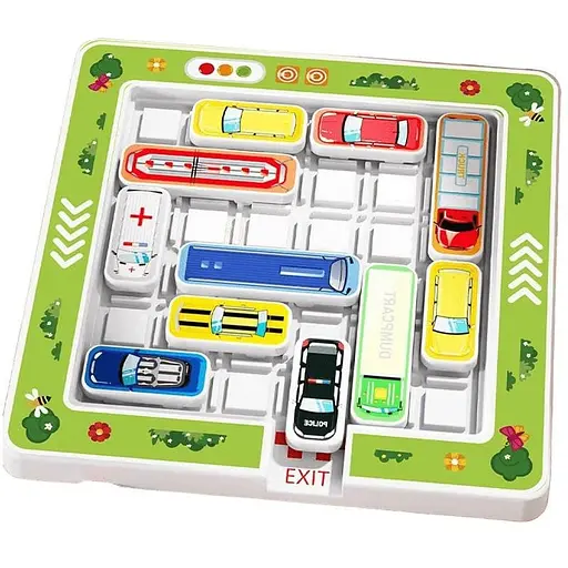 Портативна інтерактивна гра-лабіринт Epik SHT KJ131-3 Move Car Parking Colorful - фото 1
