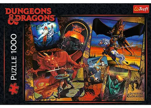 Пазл Trefl Начало эры драконов Подземелья и драконы 1000 эл. (10739) - фото 2