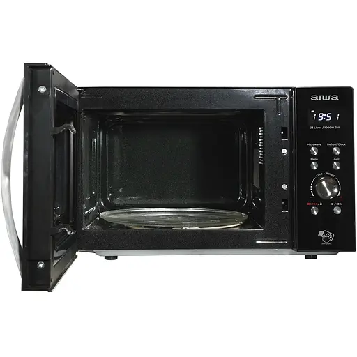 Микроволновая печь AIWA NAMICOOK CRYSTAL23 MW-230DG/BK 23л/800Вт/гриль/ Child LOCK//черная - фото 7