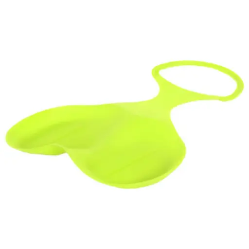 Детская ледянка MS 0519-1-4, з морозостойкого пластика, желтая - фото 2