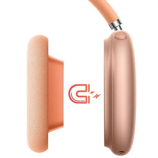 Бездротові накладні навушники Hoco W65 Plus, ANC, BT5.4, AUX, 400mAh, 45h, orange - фото 3