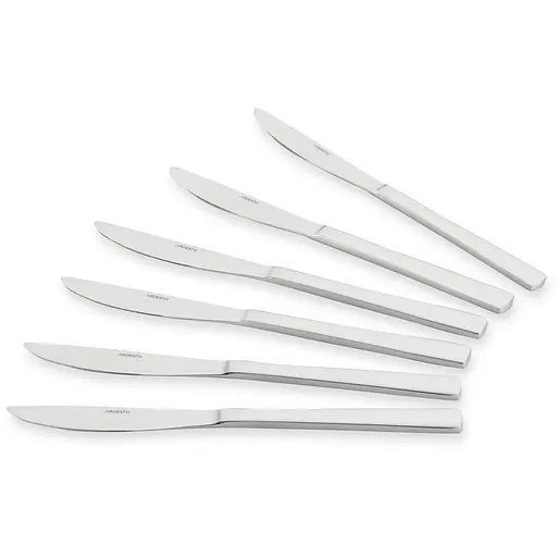 ARDESTO Набір столових ножів Black Mars Vanessa, 6 приборів, нержавіюча сталь