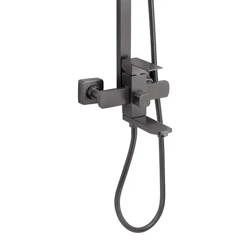 Душевая система Kroner KRP Edelstahl Kubus - PVD063 (CV035906) - фото 2