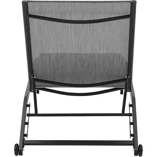 Садовый лежак Chomik Garden Line Soul с серыми колесами - фото 10