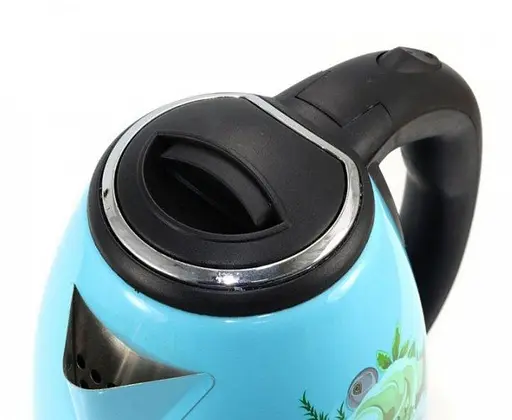 Электрический дисковый пластиковый чайник BITEK BT-3201 синий - фото 6