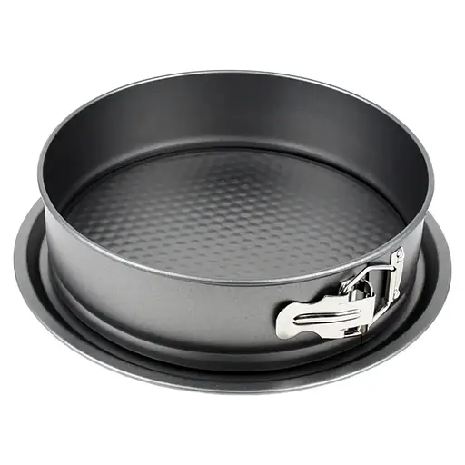 Круглая форма со съемным дном для сборки тортов и выпечки коржей торта D24см, A-plus Черный 87726 - фото 4