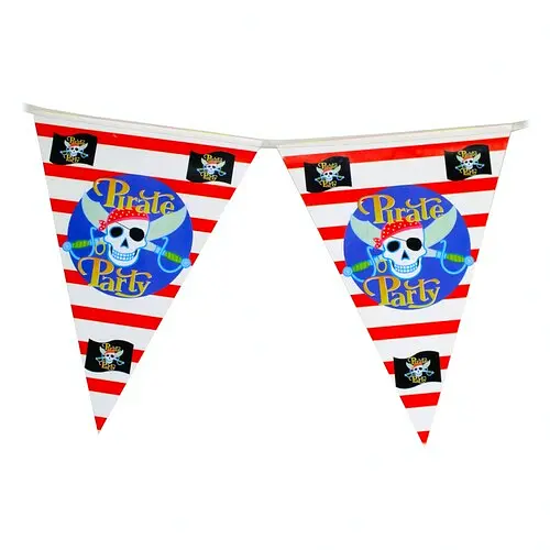 Гирлянда флажки Пират - фото 1