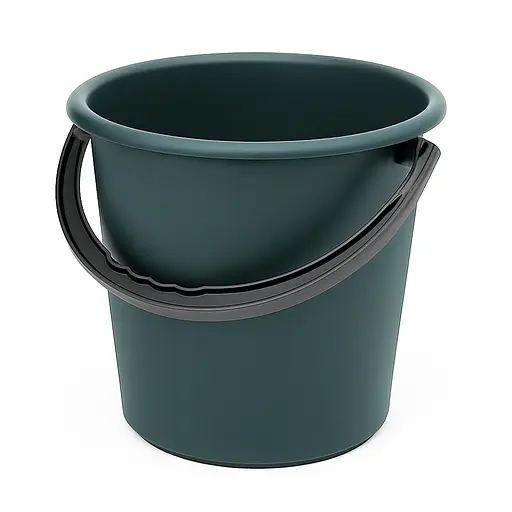 Відро пластмасове господарське без кришки 5 л Синій 88035 - фото 1