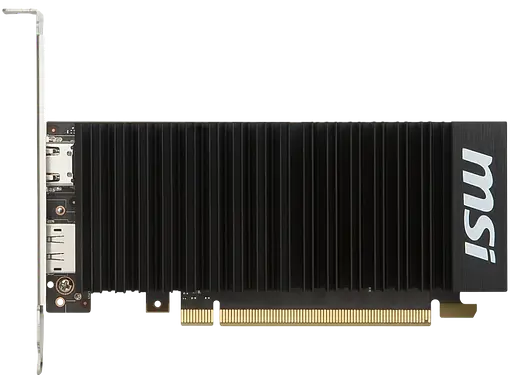 Видеокарта GeForce GT 1030 2GB MSI LP OC (GT 1030 2GH LP OC) Б/У - фото 2