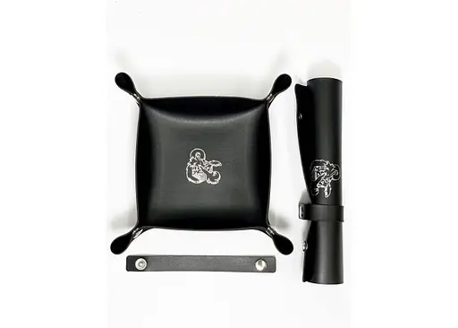 Настольная игра Планета Ігор Лоток для кубиков Дракон (черный) (Dice tray Dragon black) (pi-dt004) - фото 3