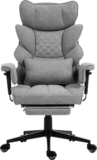 Офисное кресло GT Racer серое (B-2511 Fabric Gray) - фото 2