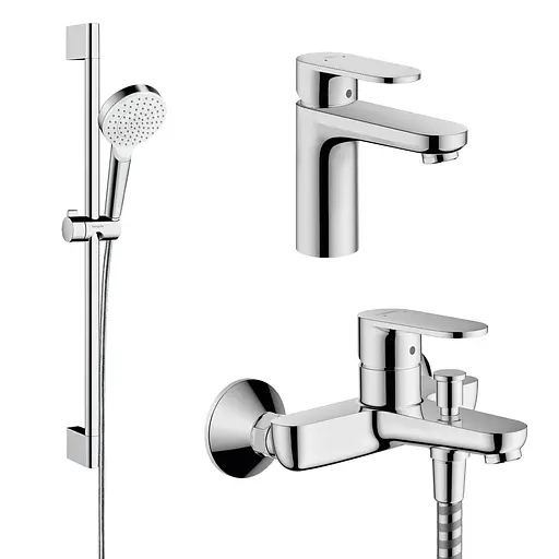 Набір змішувачів для ванни Hansgrohe Vernis Blend 71551111 Хром - фото 1