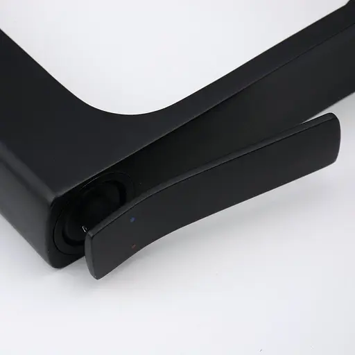 Змішувач для умивальника Rea Sonic чорний високий BAT-09854 Чорний - фото 6