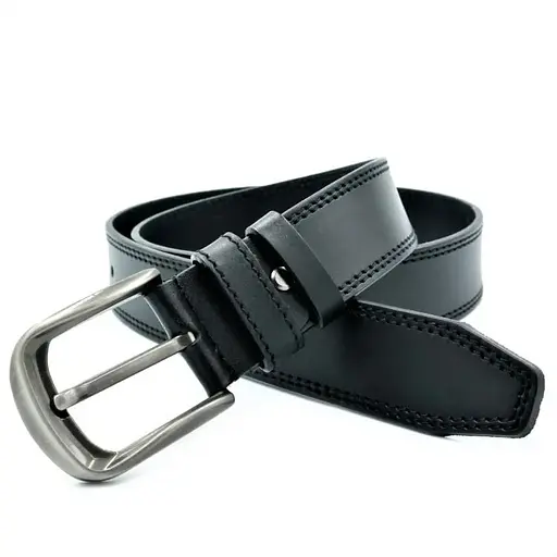 Ремінь шкіряний Weatro чоловічий 110-125х4 см acs0013767 - фото 1