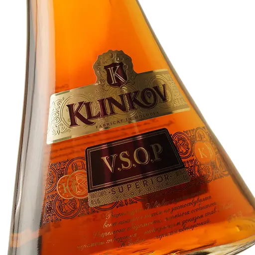 Бренді Klinkov VSOP 40% 0.5 л тубусі - фото 7