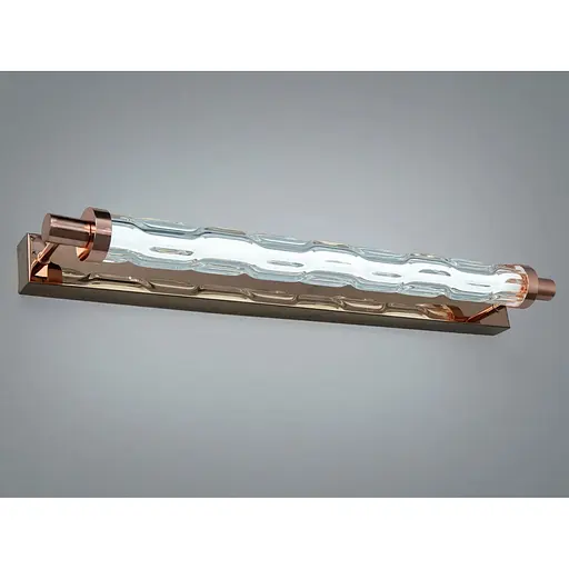 Бра Romin Diasha Loft золото LED 14W хвилясте скло - фото 1