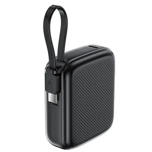 Павербанк Acefast Black 10 000 mAh / 20 Вт (6974316283973) - фото 1
