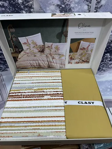 Постільна білизна Oliva V1 Hardal Ранфорс Clasy pbe0052061 - фото 3