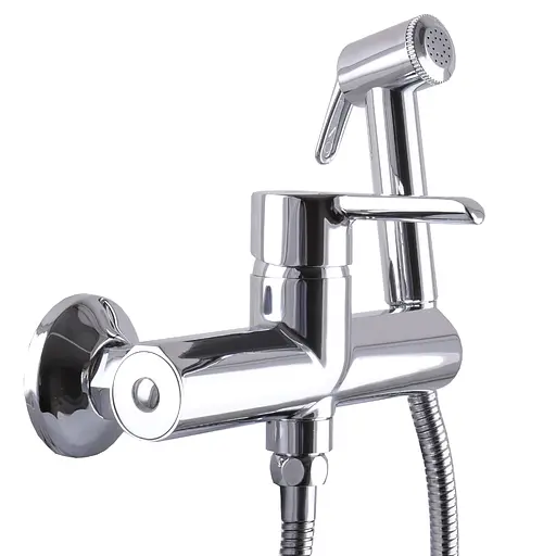 Змішувач для гігієнічного душу зовнішнього монтажу 150 мм Domino Prestige DPS-206N 000025214, Хром - фото 2