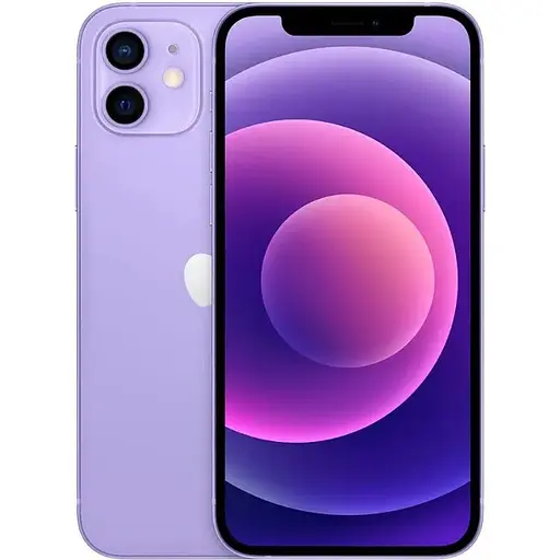 Смартфон Apple iPhone 12 64 GB Purple (Grade Q) Seller Refurbished - фото 1