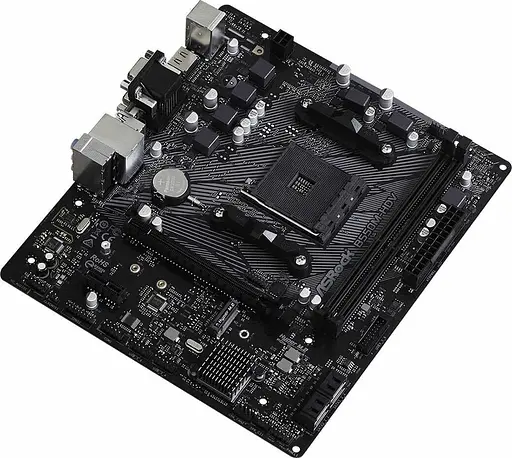 Материнская плата AsRock B550M-HDV (B550M-HDV) (Socket AM4, AMD B550, Micro-ATX) - фото 3