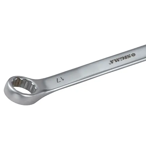 Ключі ріжково-накидні Sigma 6 шт 8-17 мм CrV satine (6010101) - фото 4