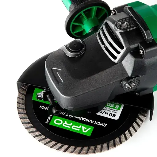 Болгарка шлифовальная угловая (УШМ) Apro 180/2300 ПРМ - фото 5